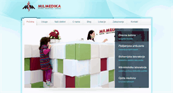 Desktop Screenshot of milmedika.com